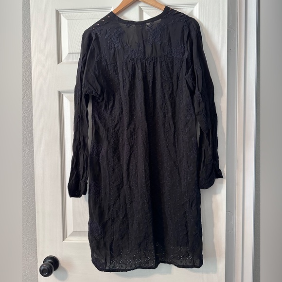 Johnny Was black tunic dress - Picture 2 of 2